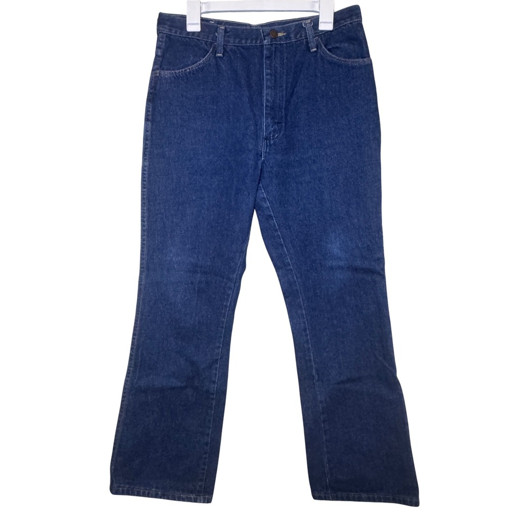 Rustler Mens‎ Regular Fit Straight Leg Denim Jeans Indigo Blue 32x30